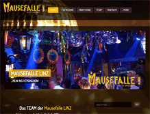 Tablet Screenshot of mausefalle-linz.at